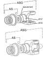 VERROUILLAGE ASG AGRASET 119 1''3/4 6C-20C