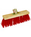 BALAI PVC 60 CM ROUGE SANS MANCHE