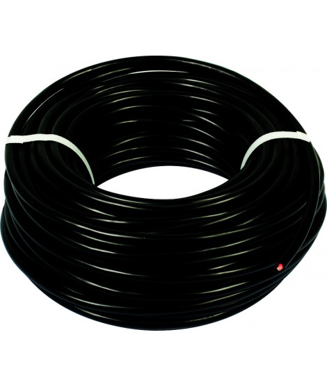 METRE DE FIL NOIR 3X2,5MM² PAR ROULEAU DE 50M