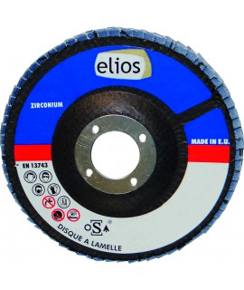 DISQUE A LAMELLES 115X1 GR60 ZIRCO. X10 ELIOS