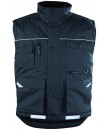 GILET MULTIPOCHES RIPSTOP NOIR TXL