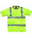 T SHIRT VISIBILITE JAUNE TXL 100% POLY