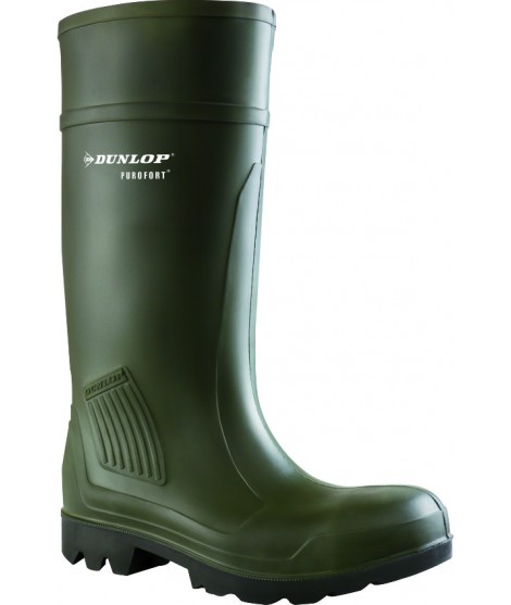 BOTTE DE SECURITE PUROFORT VERTE DUNLOP P37