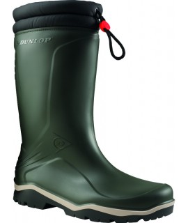 BOTTE PVC HIVER VERTE BLIZZARD DUNLOP P36