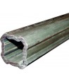 TUBE 1,00M EXT. SFT QUADRILOBE 58,2X3,25 BYPY