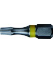 EMBOUTS DE VISSAGE L.25 MM 1/4 TORX T10 BTE DE 5